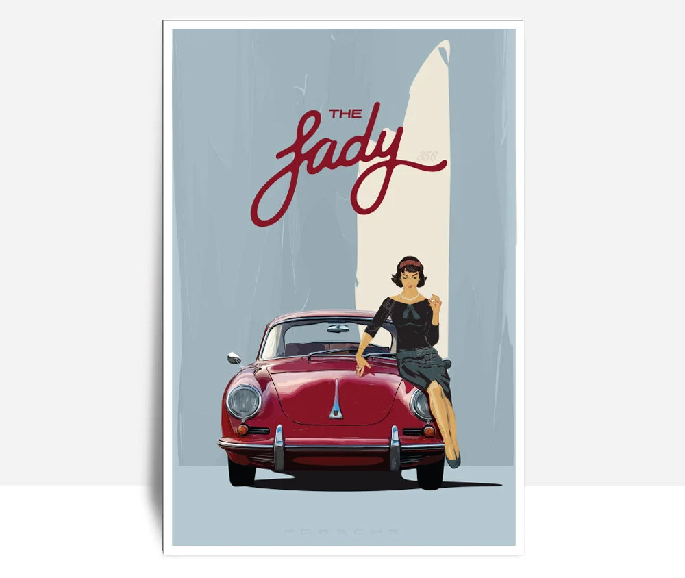 The Air Factor-Aluminum Porsche Posters | Classic Motorsport Wall